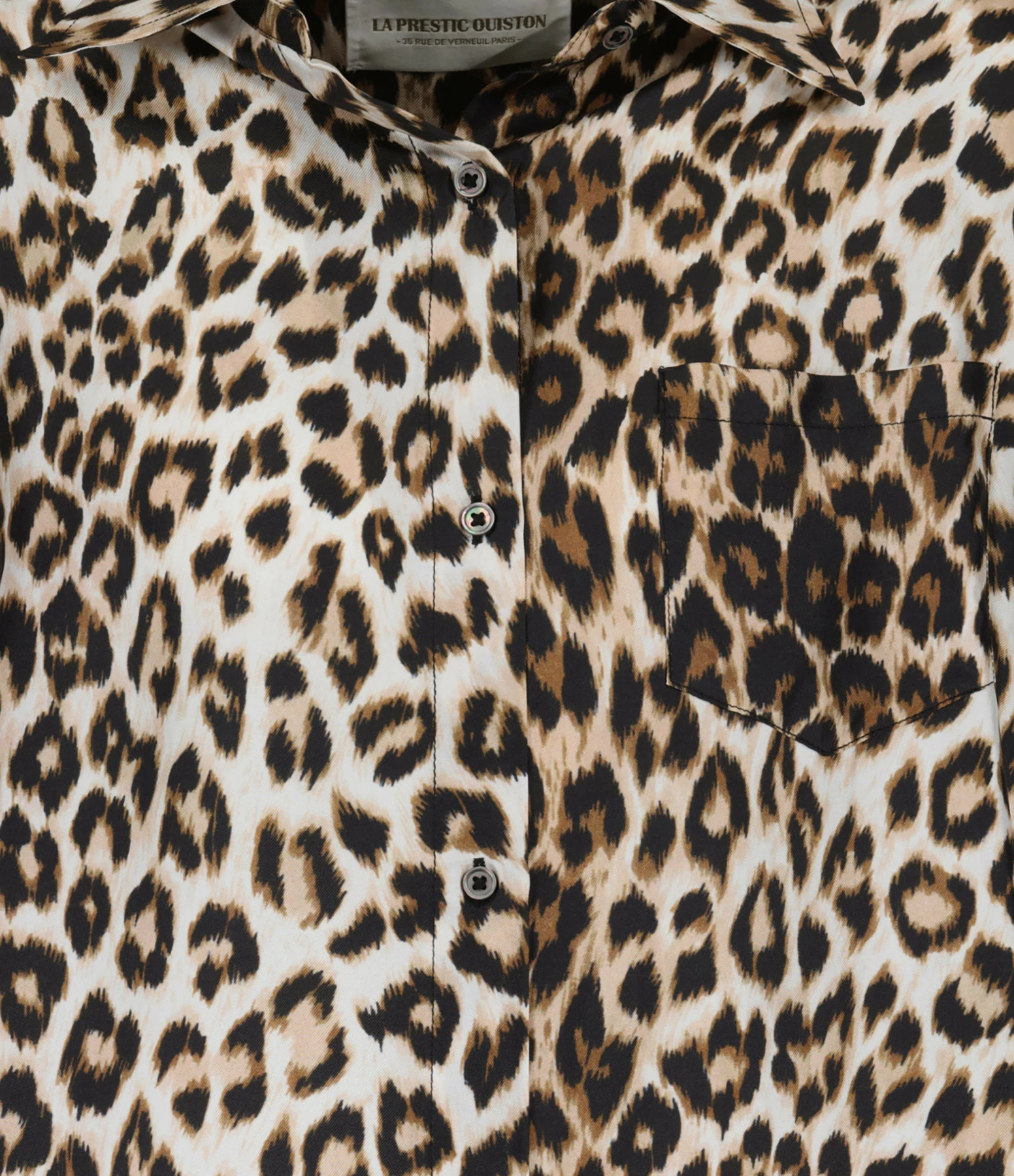 LA PRESTIC OUISTON Chemise Big Soie Panthère – Image 2