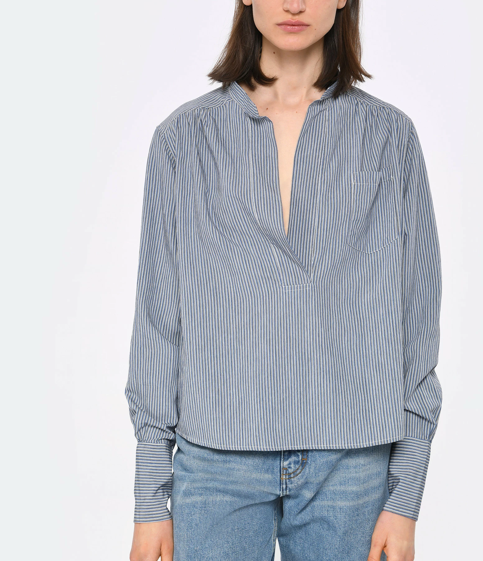 Laurence Bras Blouse Pou Rayures – Image 3