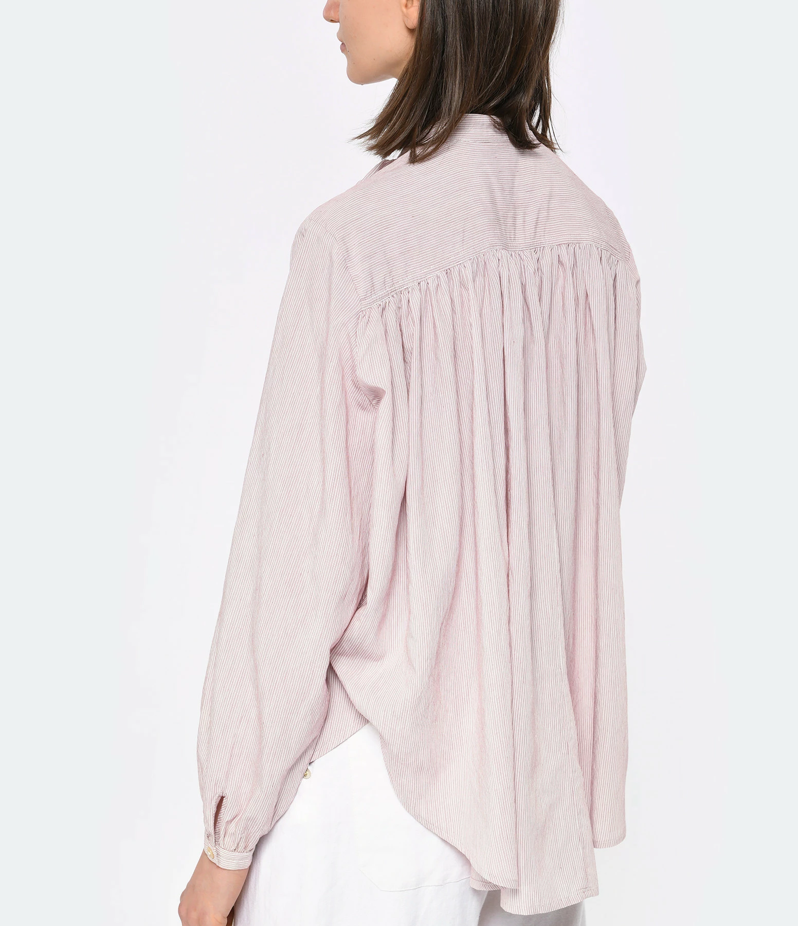 Laurence Bras Blouse New Cigar Rouge – Image 5