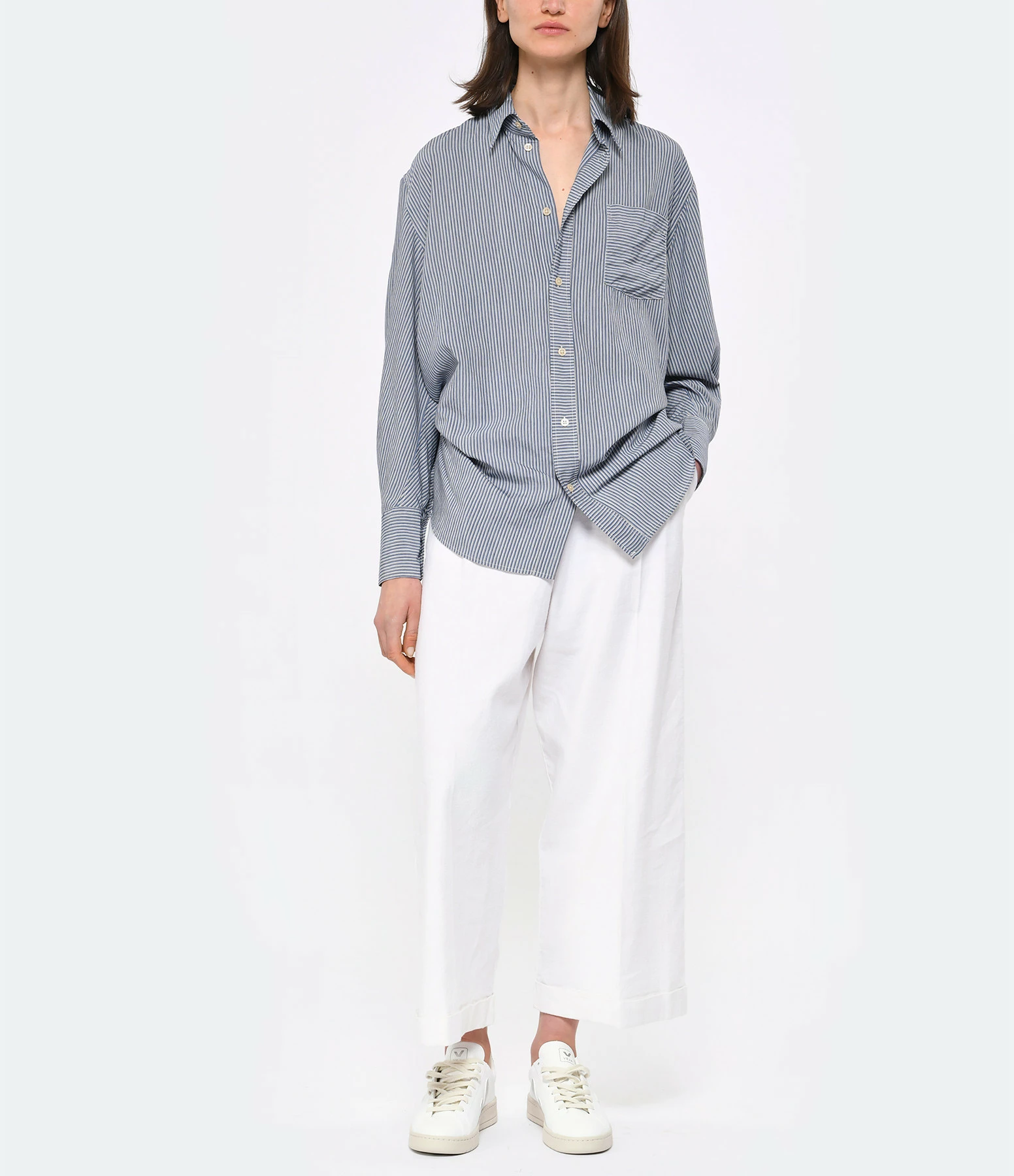 Laurence Bras Chemise Tent Rayures – Image 4