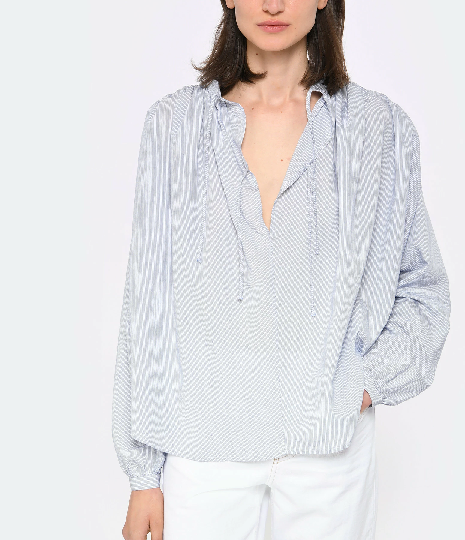 Laurence Bras Chemise New Cigar Bleu – Image 3