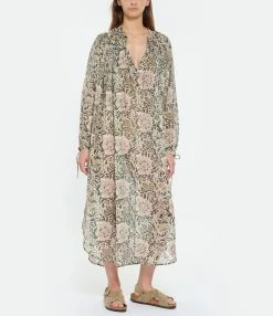 Laurence Bras Robe Coton New Cigarette Coton Fleur 8 Laurence Bras Robe Coton New Cigarette Coton Fleur -Boutique de vente ZIMMERMANN lbras look20230228 319 1