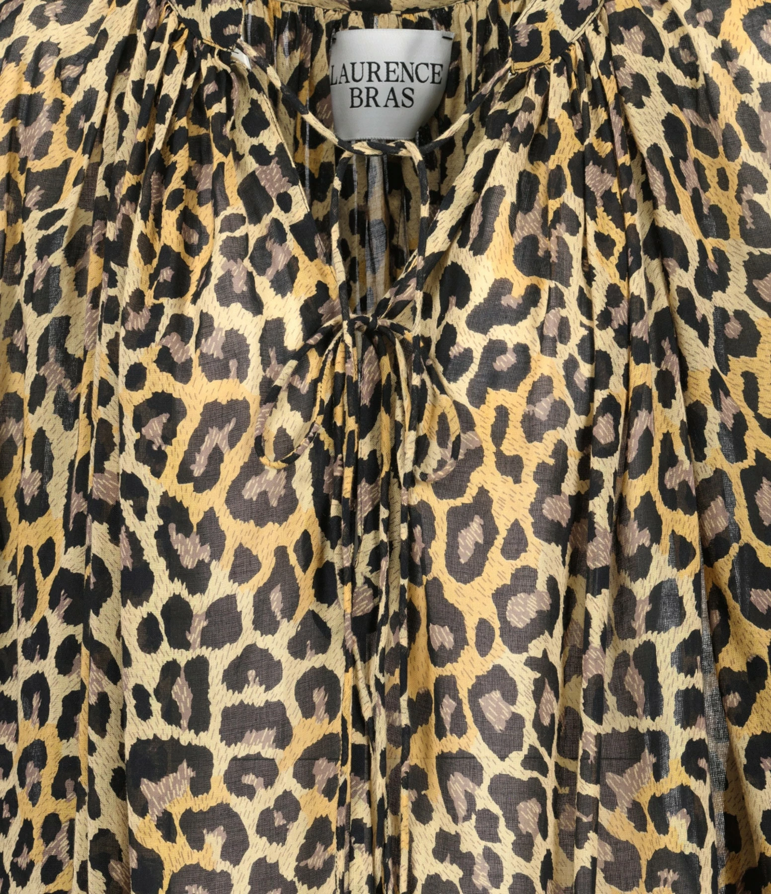 Laurence Bras Robe Courte Lamu Léopard – Image 2