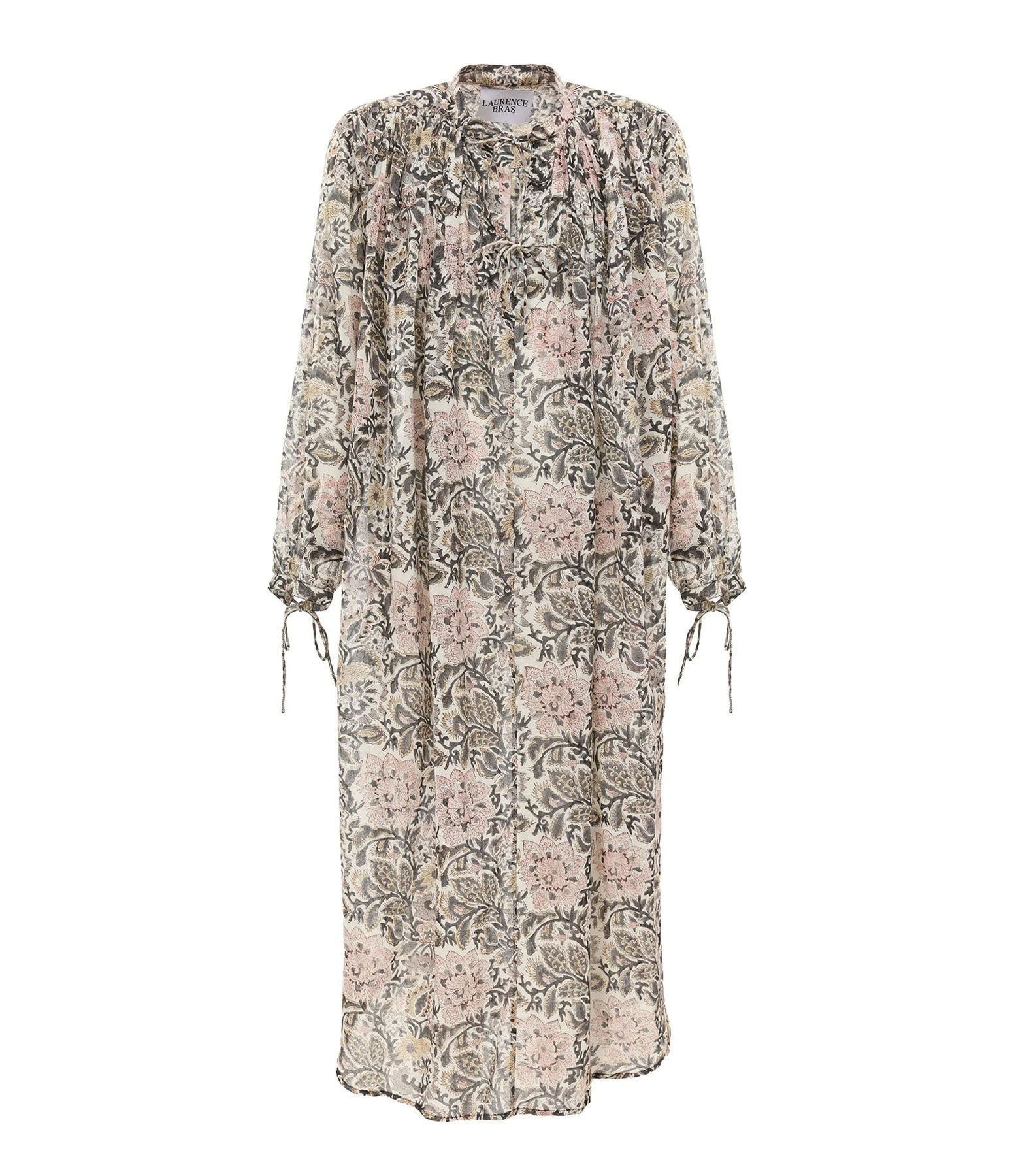 Laurence Bras Robe Coton New Cigarette Coton Fleur 3 Laurence Bras Robe Coton New Cigarette Coton Fleur