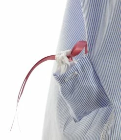 LES FÉLICITÉS Chemise Coton Bleu Avec Pierres De Protection -Boutique de vente ZIMMERMANN lesfe30590 pck20210118 3