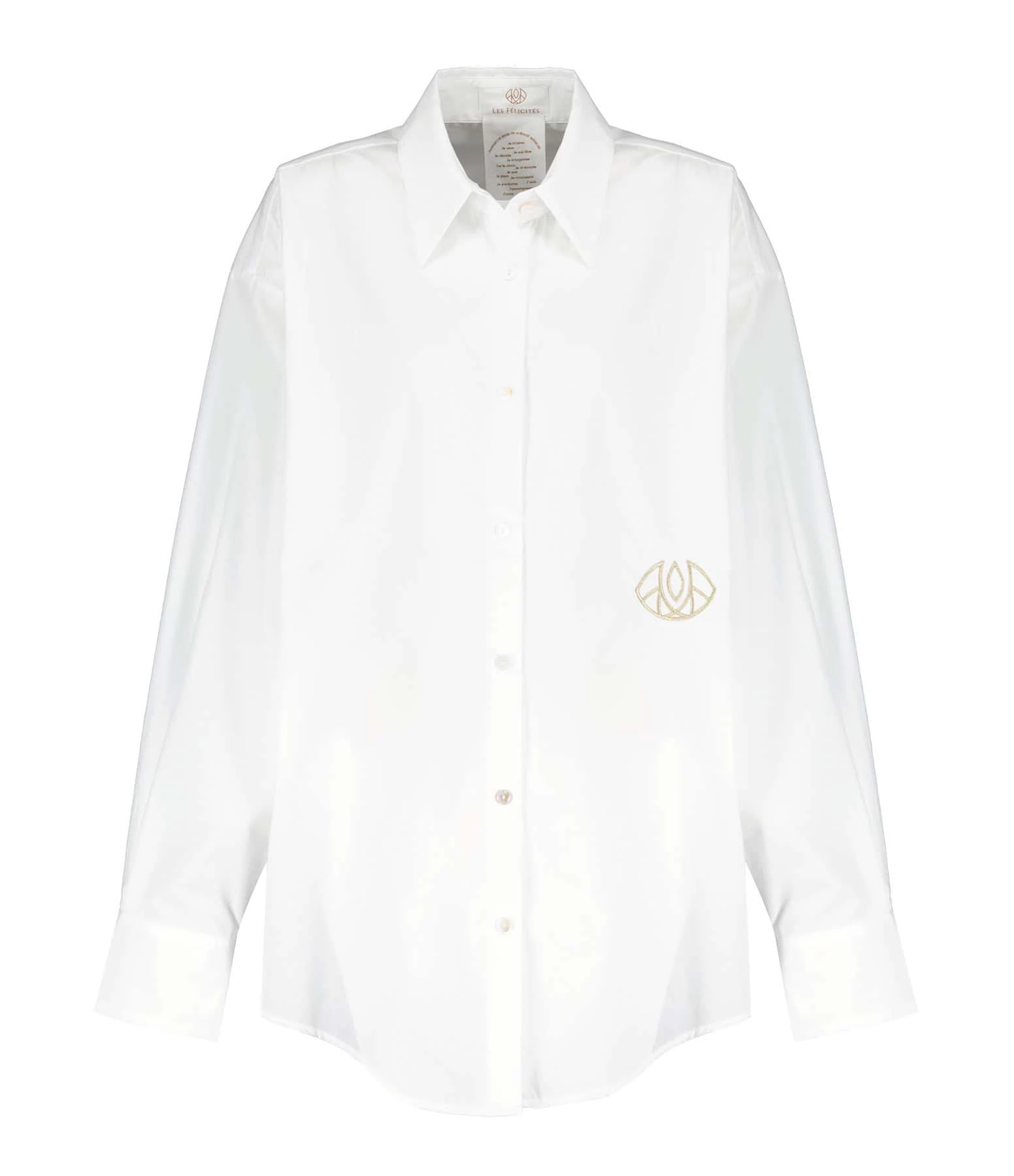LES FÉLICITÉS Chemise Félicy Blanche, Pierre De Protection