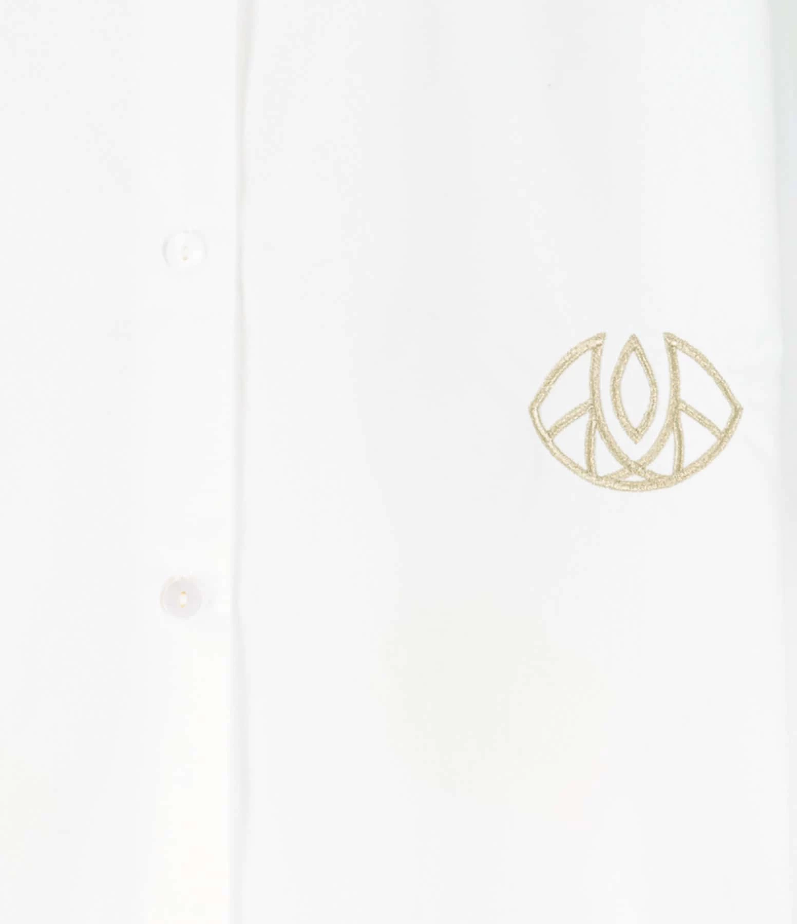 LES FÉLICITÉS Chemise Félicy Blanche, Pierre De Protection – Image 2