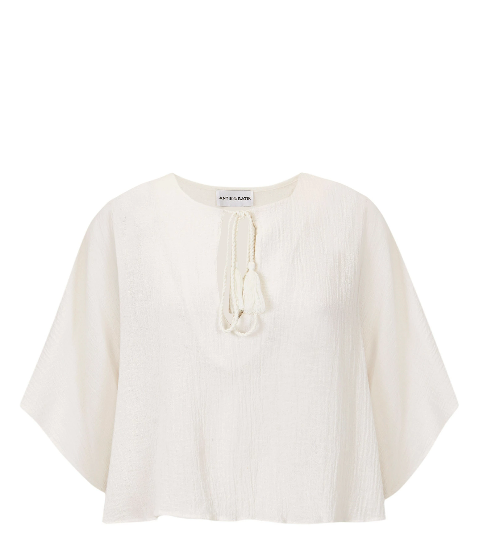 ANTIK BATIK Blouse Lilou Crème 3 ANTIK BATIK Blouse Lilou Crème