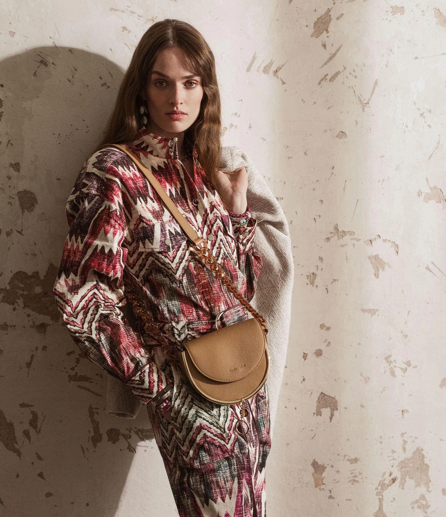 CHUFY Combinaison Nino Coton Biologique Imprimé Calvi Pink – Image 3