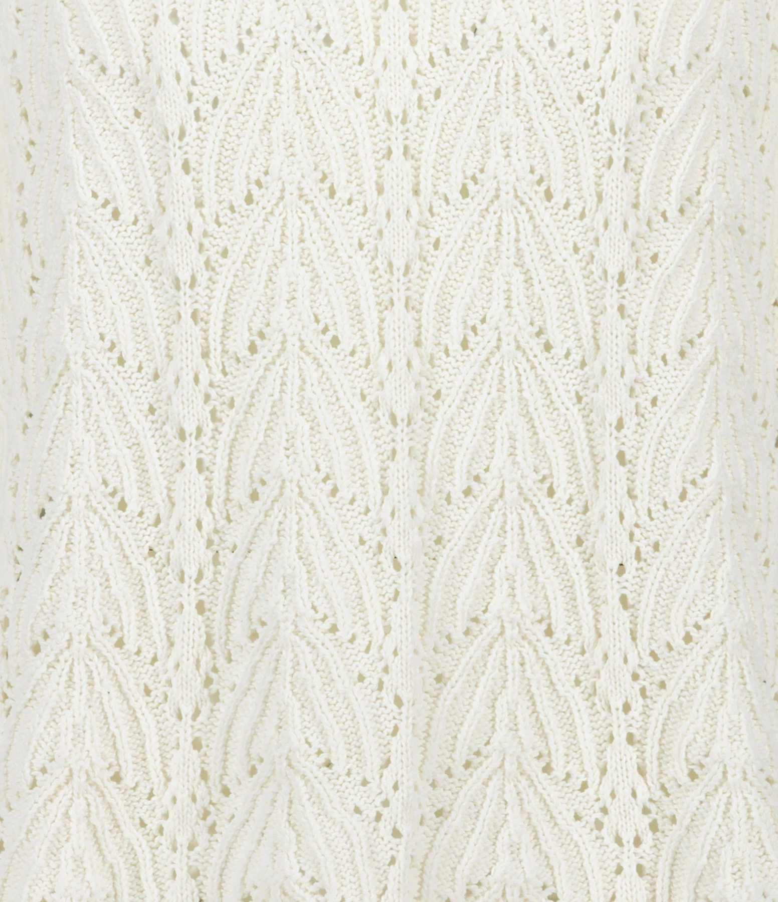 LOULOU STUDIO Top Cabra Crochet Coton Ivoire – Image 2