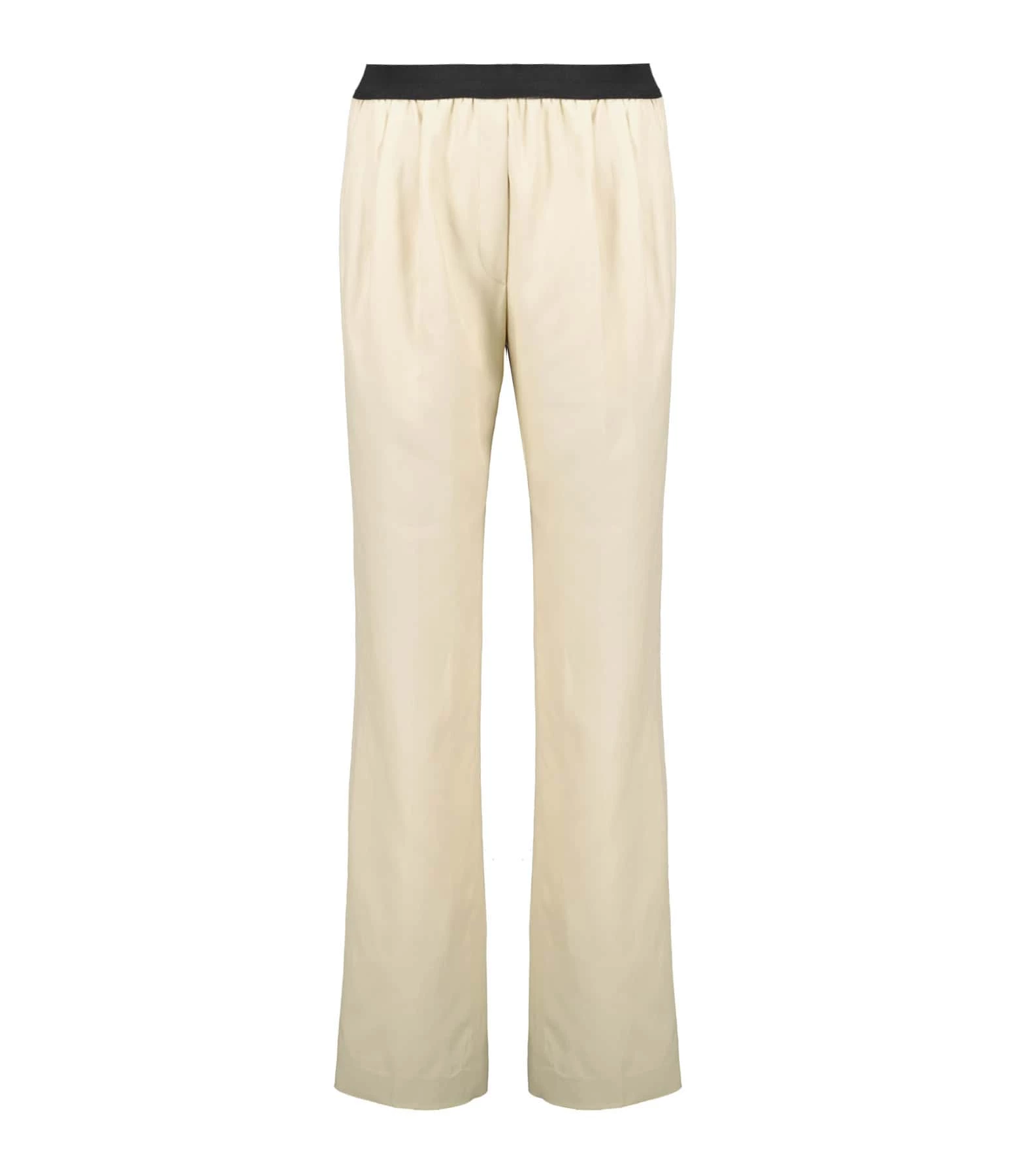 LOULOU STUDIO Pantalon Takaroa Lin Beige