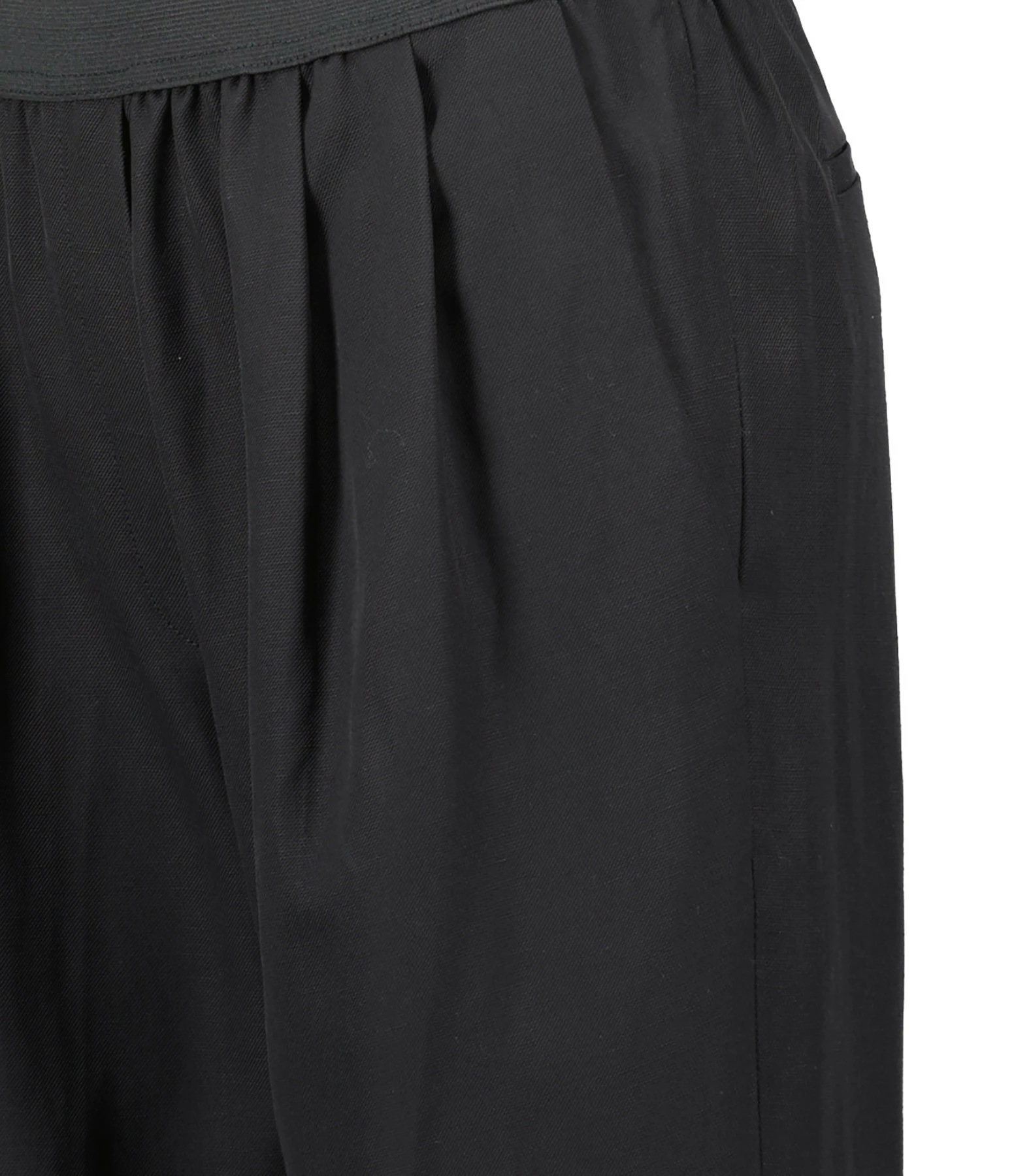 LOULOU STUDIO Pantalon Takaroa Lin Noir – Image 2