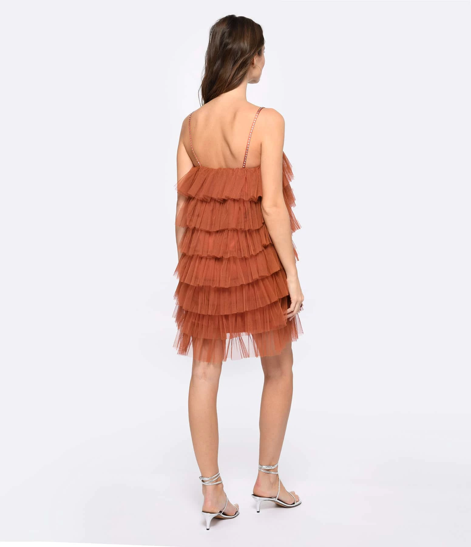 Love Stories Robe Eve Franges Rouge – Image 4