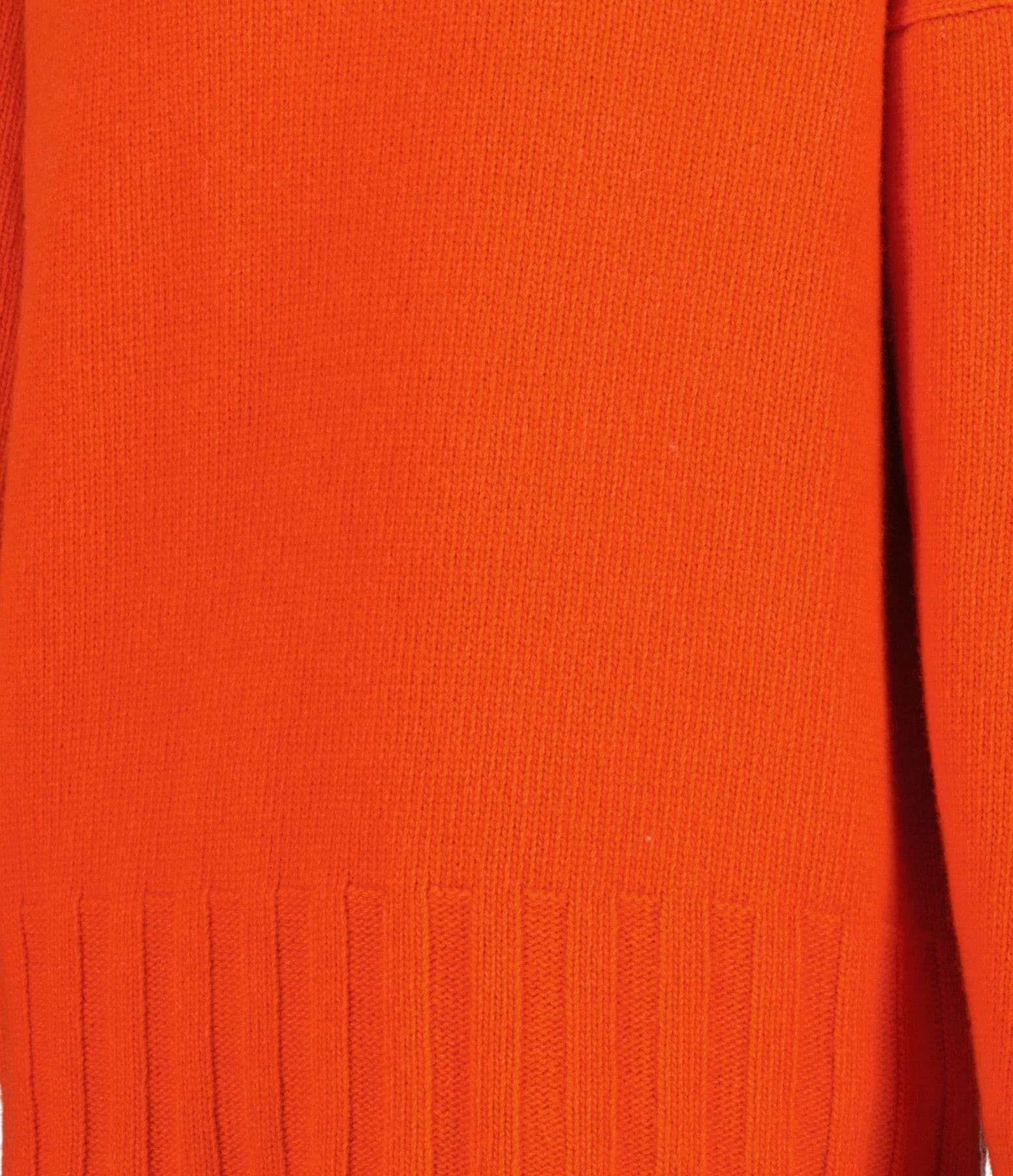 MADE IN TOMBOY Pull Ely Col Roulé Laine Orange – Image 2