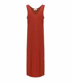 MAEVY MOUVEMENT LIBRE Robe Col V Lisa Bambou Whisky