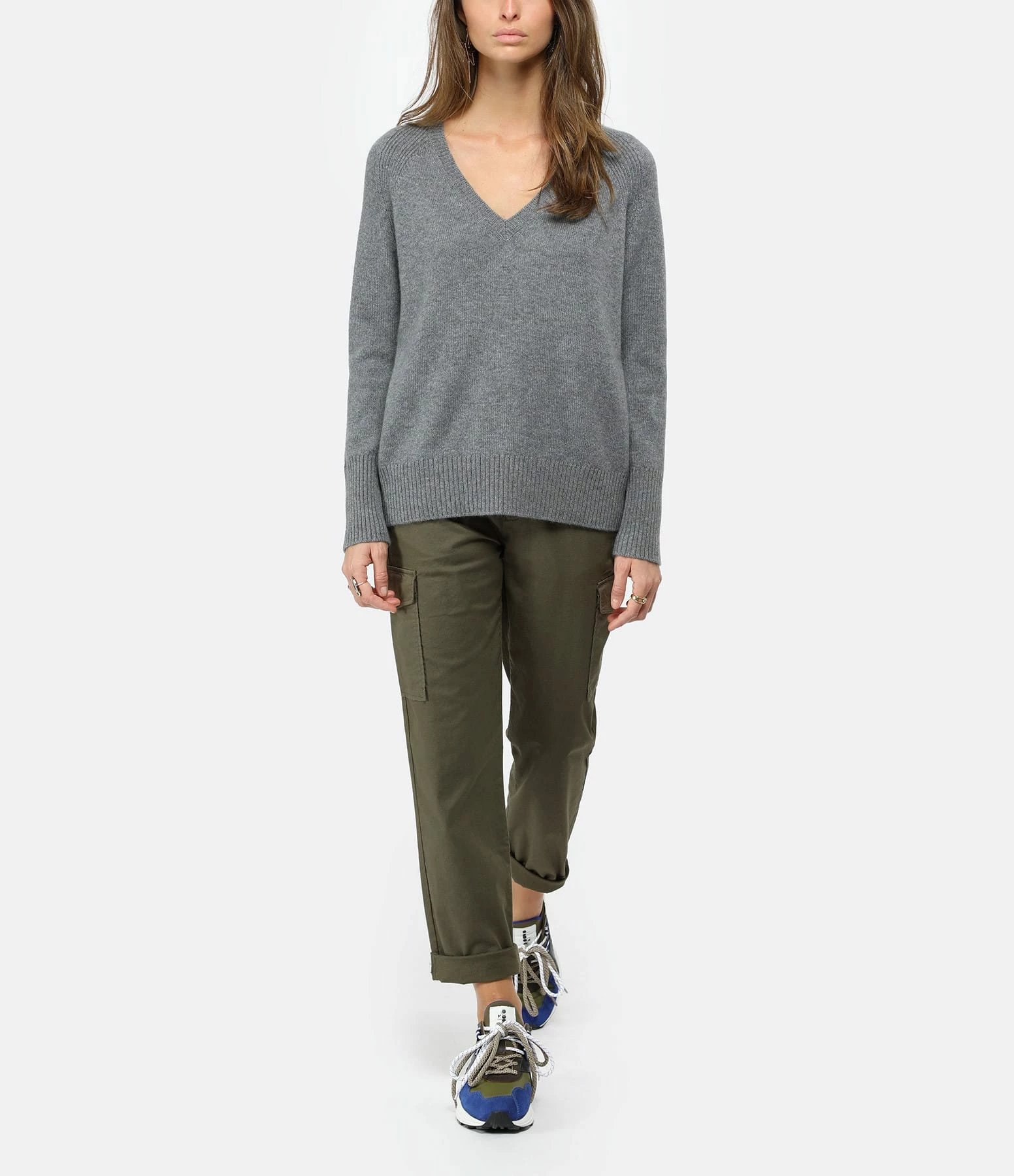 MAISON STANDARDS Pantalon Militaire Kaki 5 MAISON STANDARDS Pantalon Militaire Kaki – Image 3