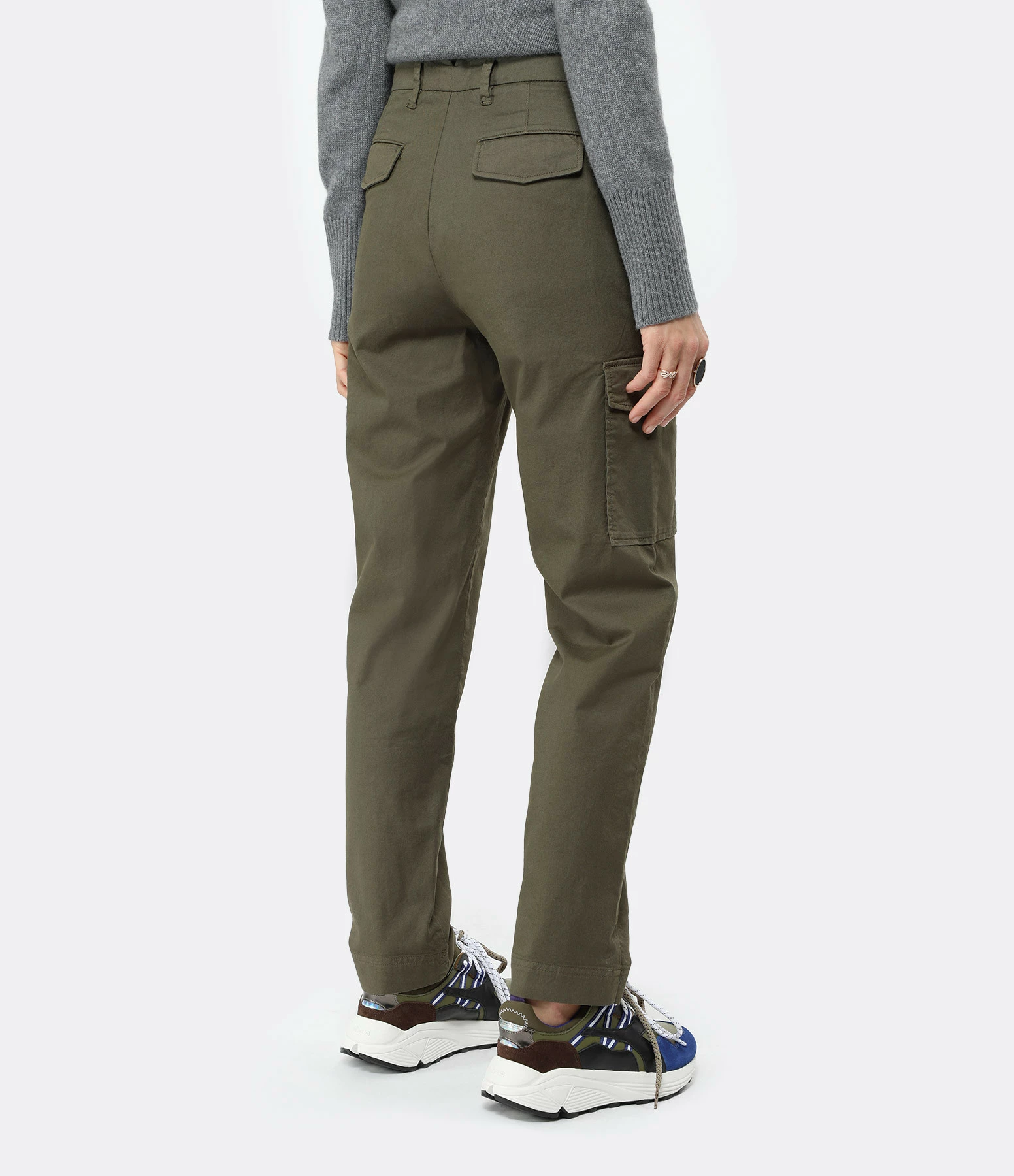 MAISON STANDARDS Pantalon Militaire Kaki 7 MAISON STANDARDS Pantalon Militaire Kaki – Image 5