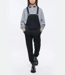 MAISON STANDARDS Salopette Bérénice Denim Noir 8 MAISON STANDARDS Salopette Bérénice Denim Noir -Boutique de vente ZIMMERMANN maiso look20211201 288 1