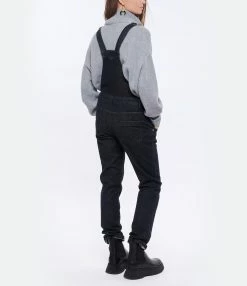 MAISON STANDARDS Salopette Bérénice Denim Noir 9 MAISON STANDARDS Salopette Bérénice Denim Noir -Boutique de vente ZIMMERMANN maiso look20211201 289 1