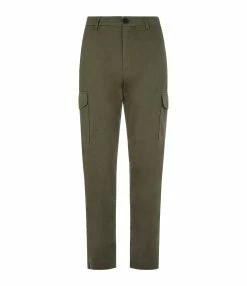 MAISON STANDARDS Pantalon Militaire Kaki