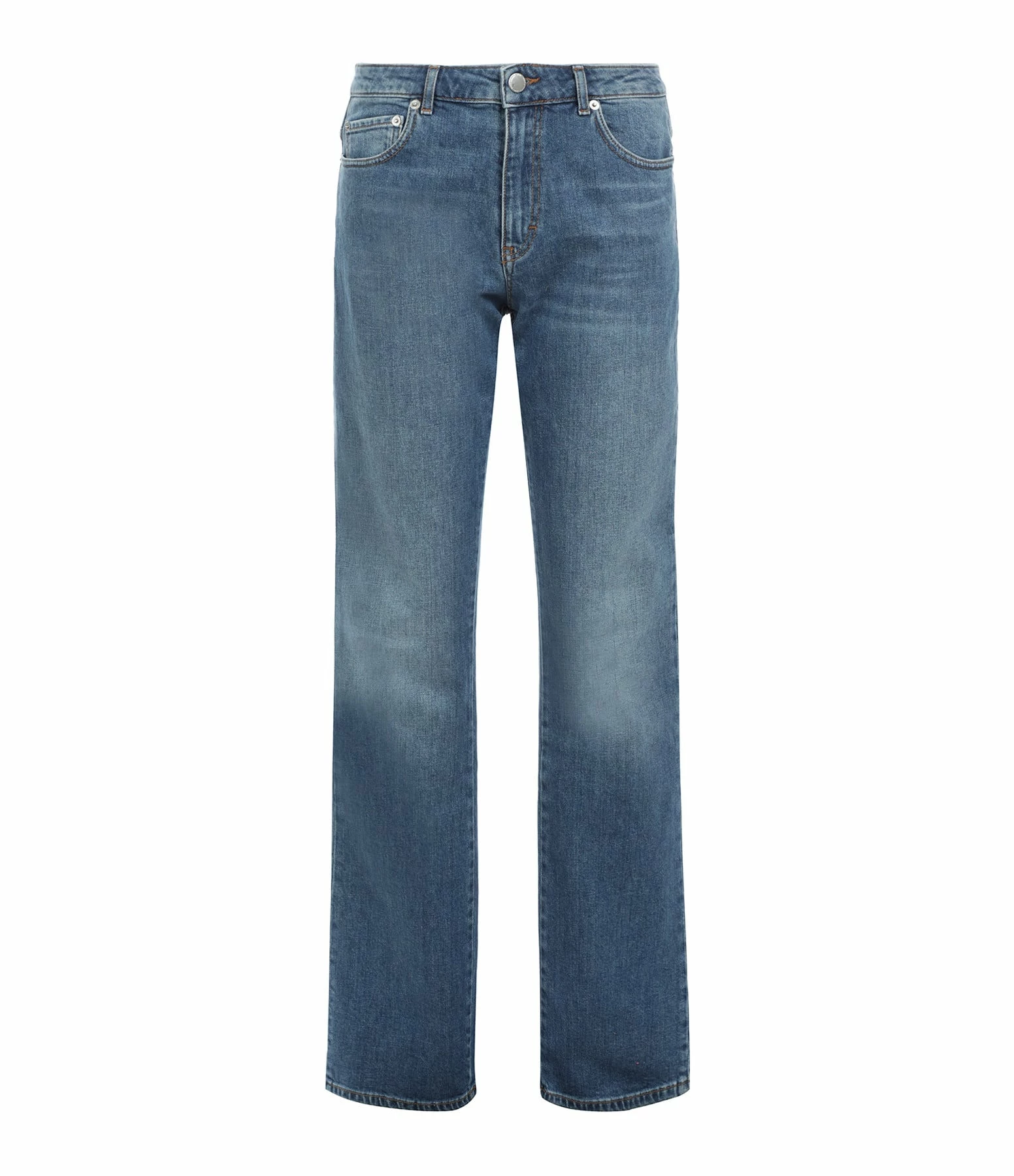 MAISON STANDARDS Jean Flare Blaise Coton Bleu