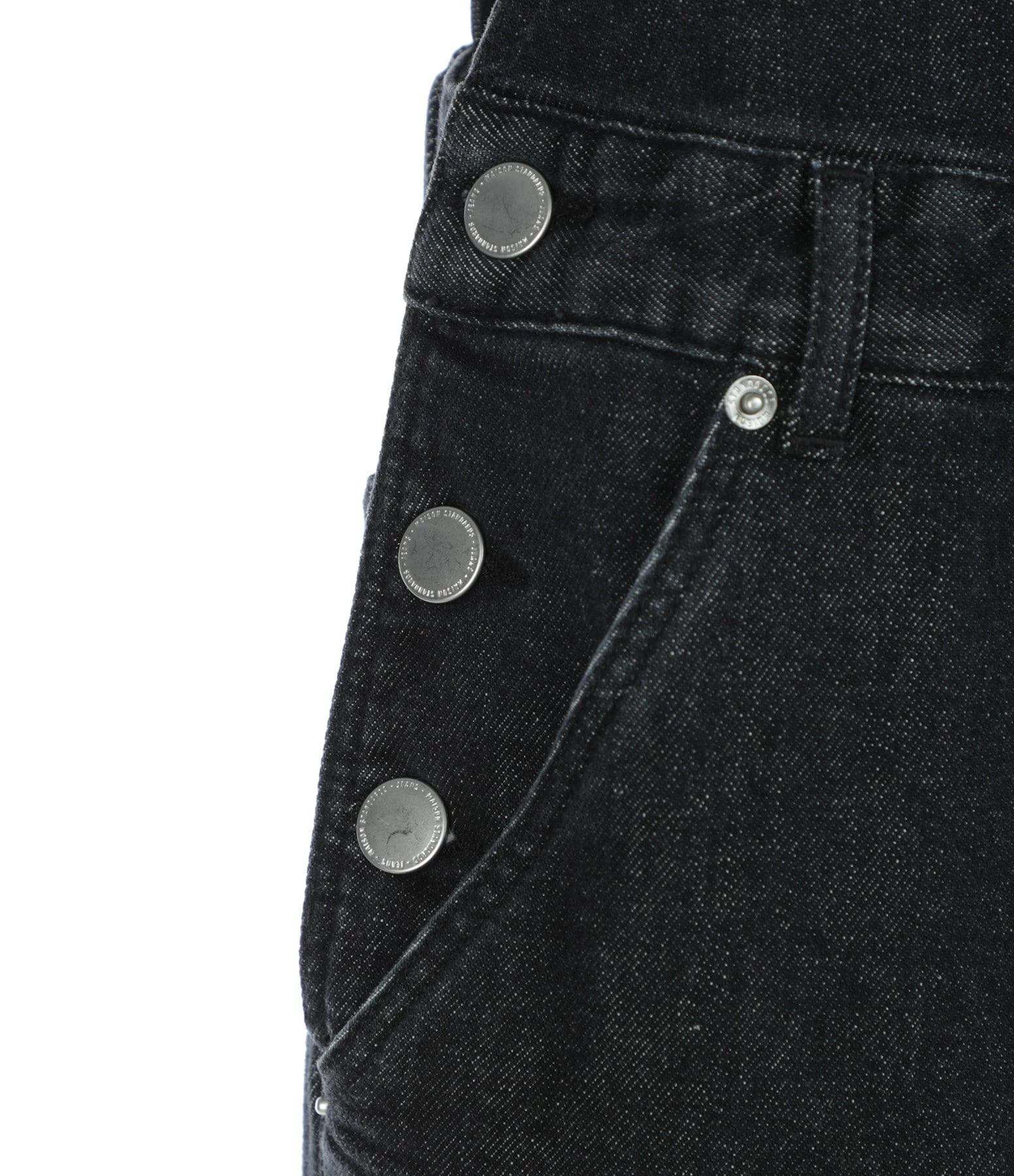 MAISON STANDARDS Salopette Bérénice Denim Noir 4 MAISON STANDARDS Salopette Bérénice Denim Noir – Image 2
