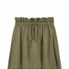 MAISON SAINT JULIEN Jupe Alexandrie Coton Kaki