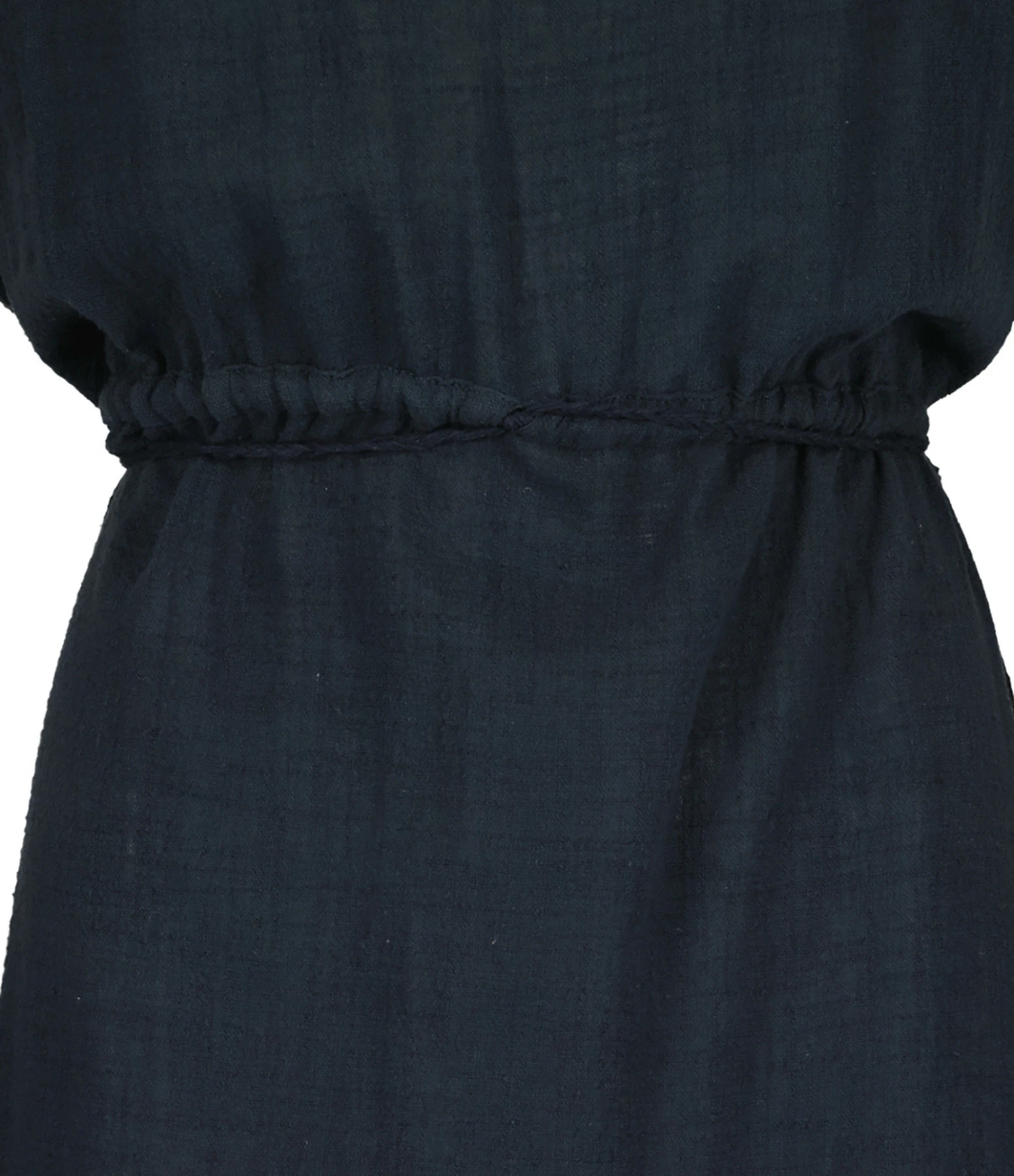 MAISON SAINT JULIEN Robe Alexandrie Longue Coton Midnight Blue – Image 2