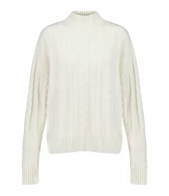 MAISON STANDARDS Pull Irlandais Estella Écru