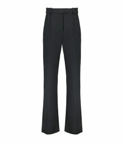 MAISON STANDARDS Pantalon Loose Stretch Éloïse Noir