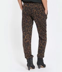 MAJESTIC FILATURES Pantalon Coton Léopard Camel 12 MAJESTIC FILATURES Pantalon Coton Léopard Camel -Boutique de vente ZIMMERMANN majes look20220831 397