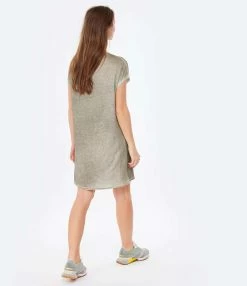 MAJESTIC FILATURES Robe Lin Kaki 9 MAJESTIC FILATURES Robe Lin Kaki -Boutique de vente ZIMMERMANN majes look20230110 112
