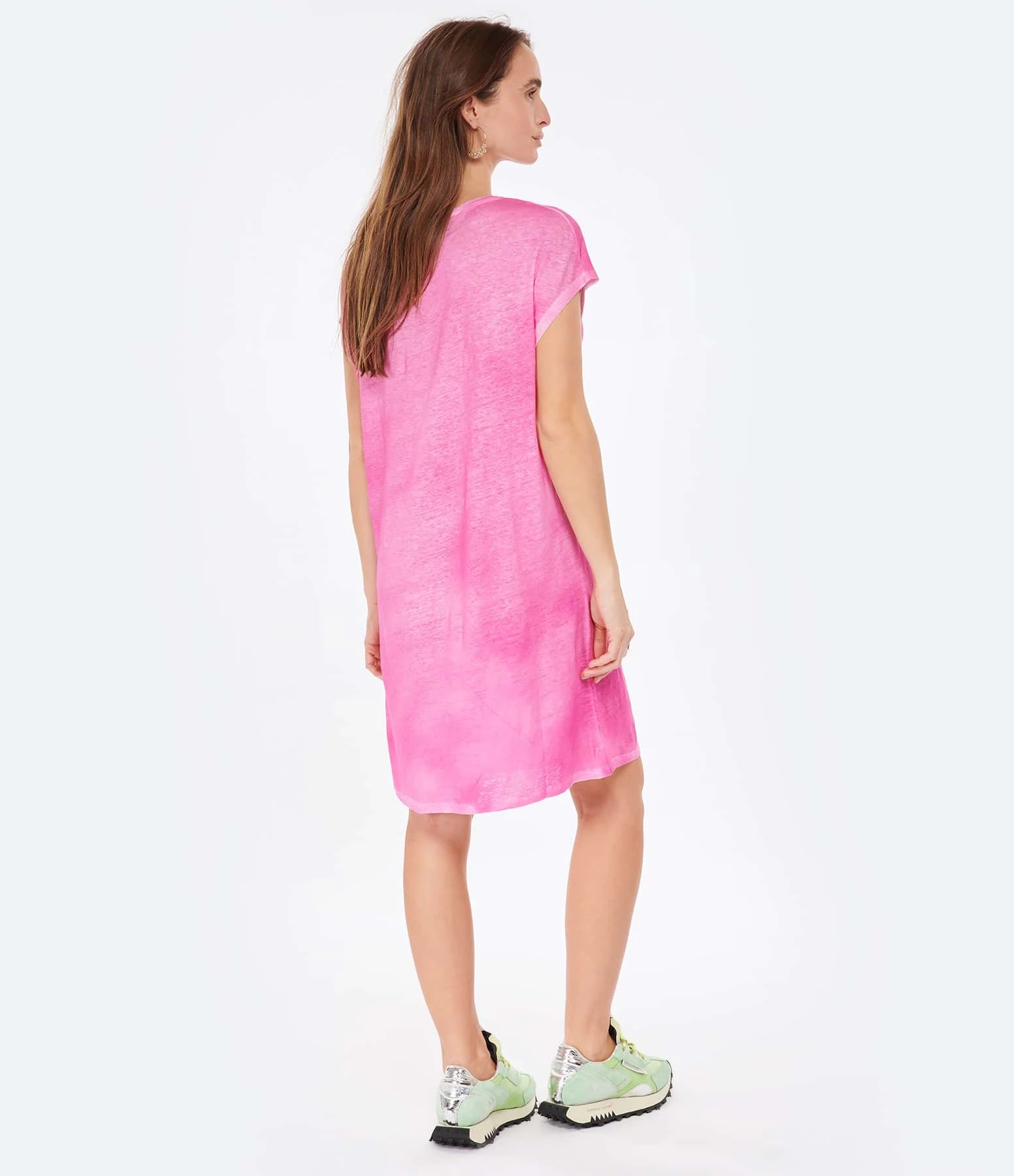 MAJESTIC FILATURES Robe Lin Flamingo – Image 4