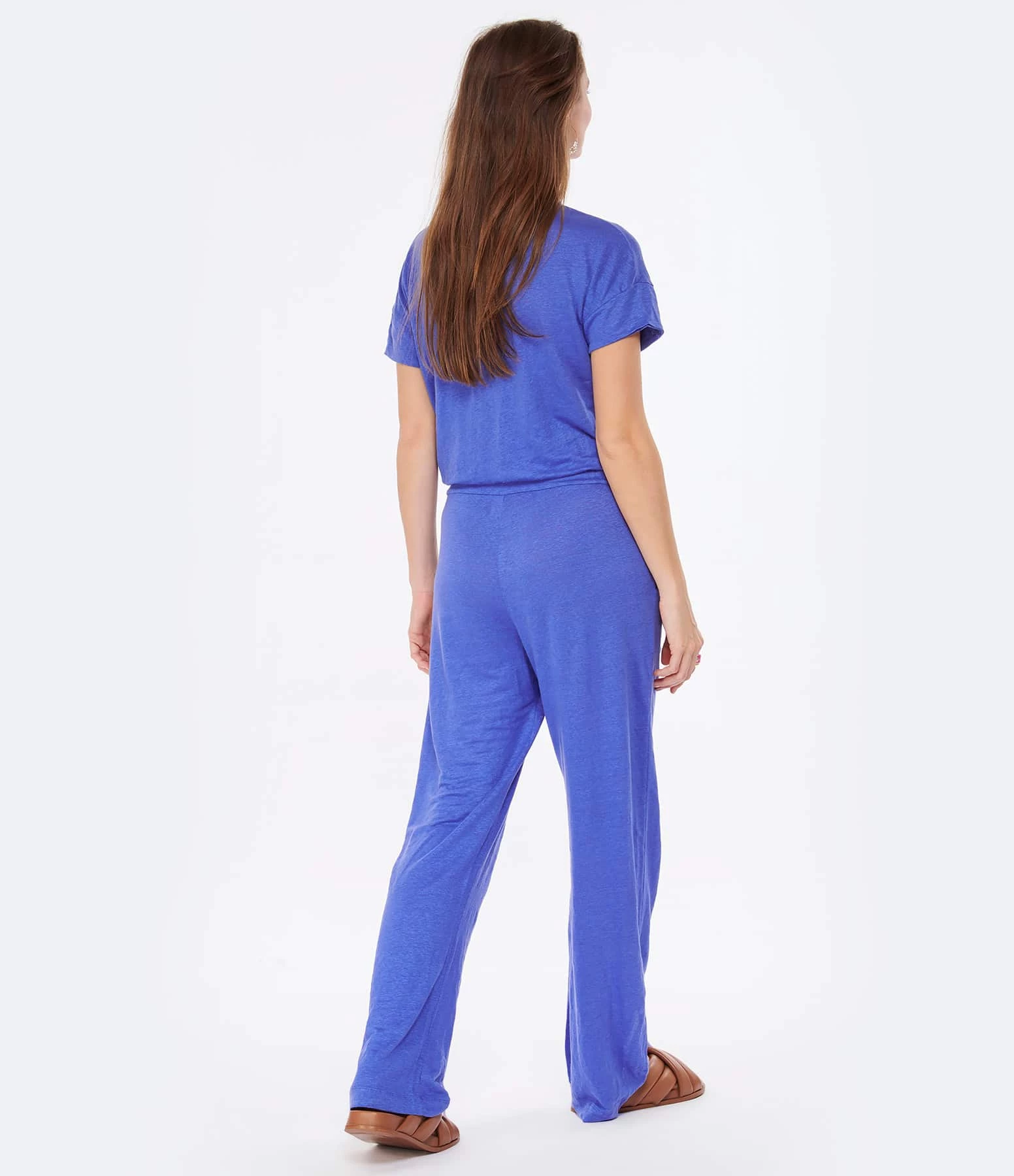 MAJESTIC FILATURES Combinaison Lin Méditerrannée – Image 4