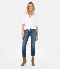 MAJESTIC FILATURES Chemise Lin Blanc 11 MAJESTIC FILATURES Chemise Lin Blanc -Boutique de vente ZIMMERMANN majes look20230111 476