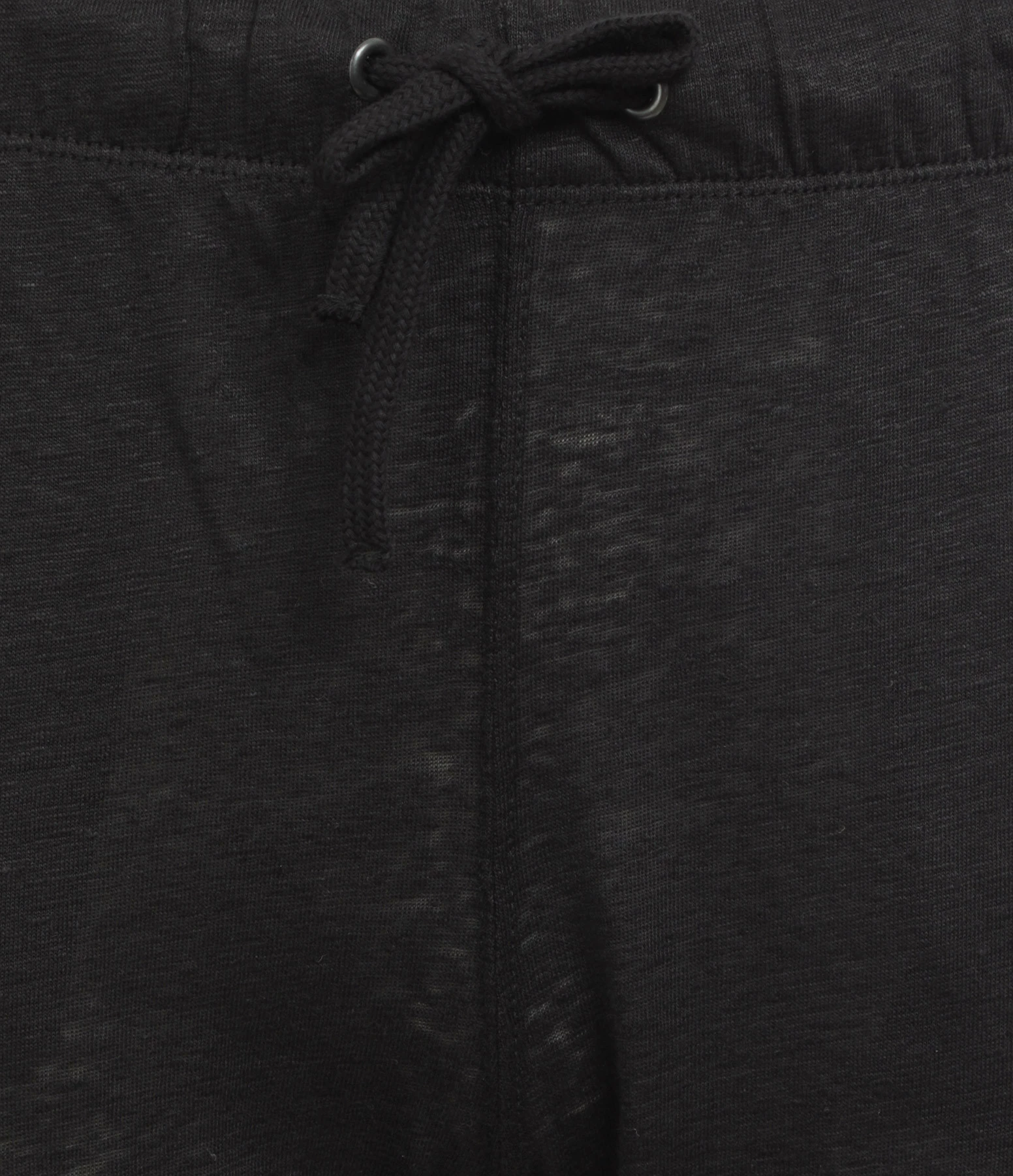 MAJESTIC FILATURES Pantalon Lin Noir – Image 2