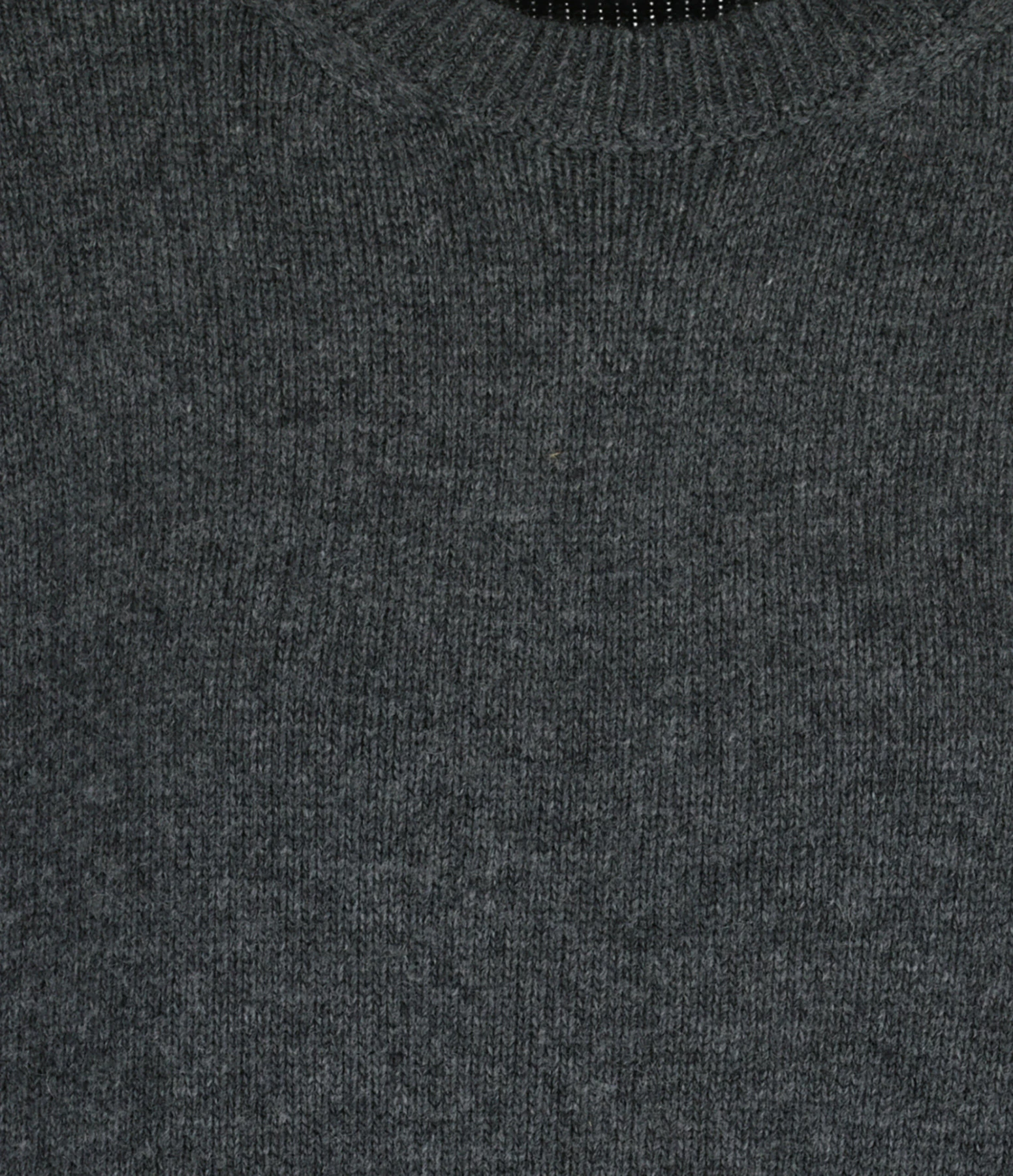 MAJESTIC FILATURES Pull Col Rond Laine Cachemire Gris Chiné – Image 2