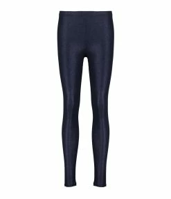 MAJESTIC FILATURES Legging Métallique Navy