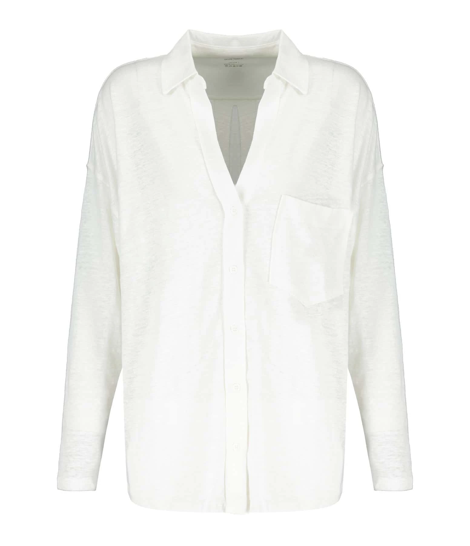 MAJESTIC FILATURES Chemise Lin Blanc