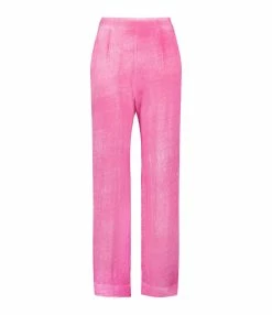 MAJESTIC FILATURES Pantalon Lin Flamingo