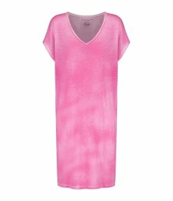 MAJESTIC FILATURES Robe Lin Flamingo