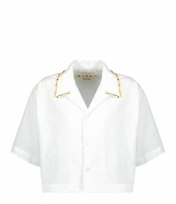 Marni Chemise Coton Lily Blanc