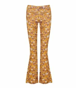 ANTIK BATIK Pantalon Martina Imprimé Jaune