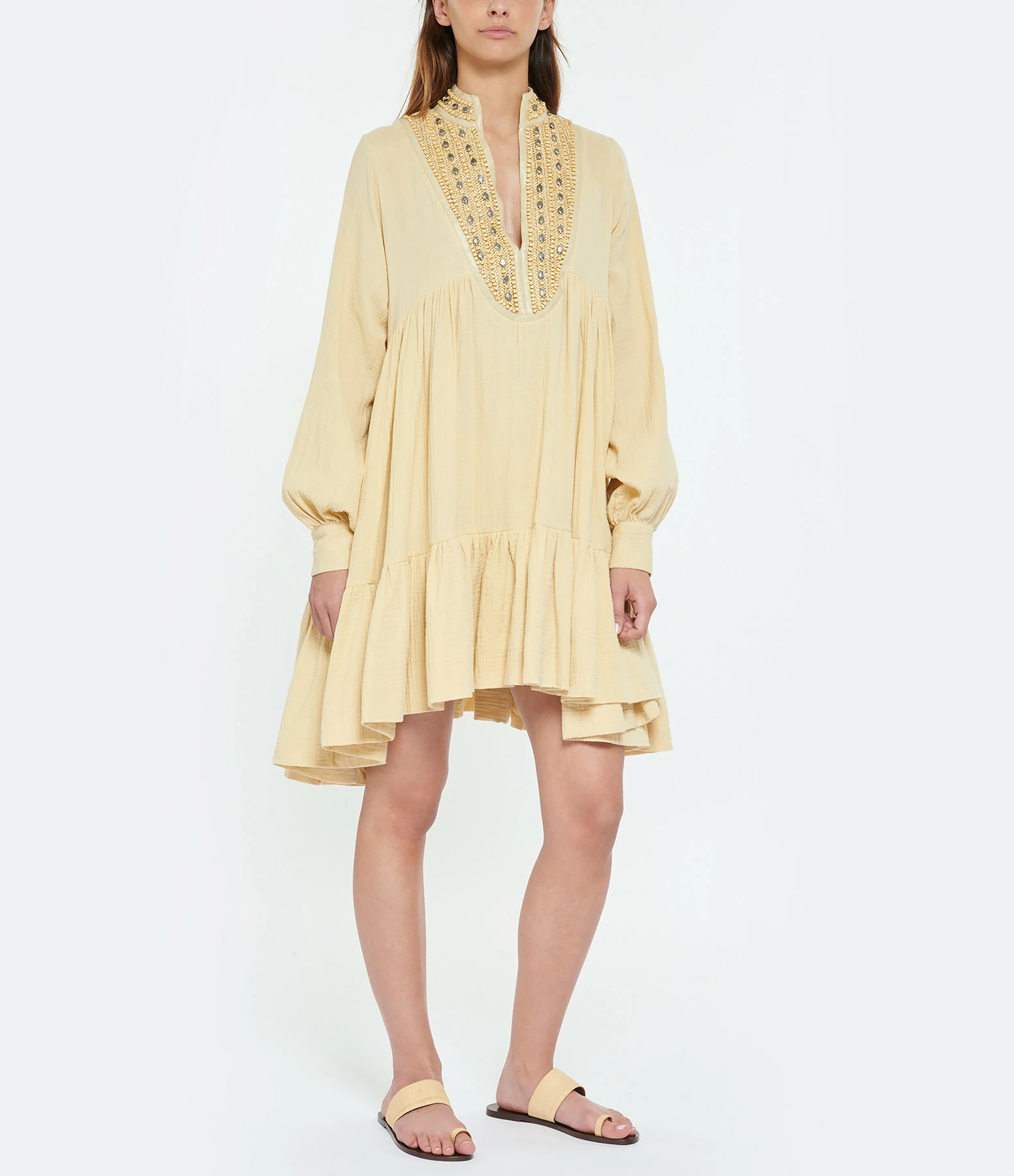 Mes Demoiselles Robe Noma Coton Naturel – Image 3