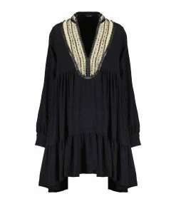 Mes Demoiselles Robe Noma Coton Noir