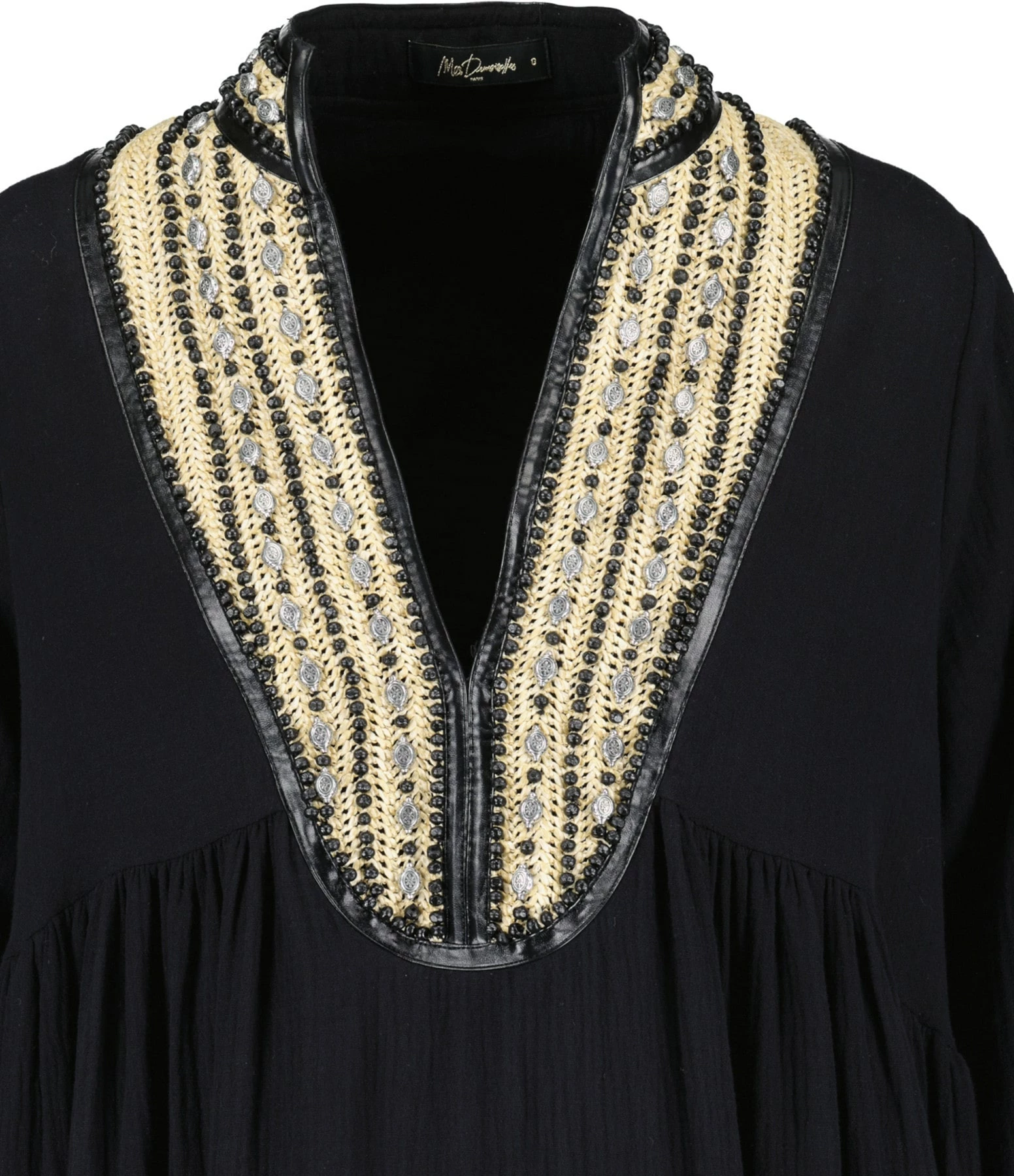 Mes Demoiselles Robe Noma Coton Noir – Image 2