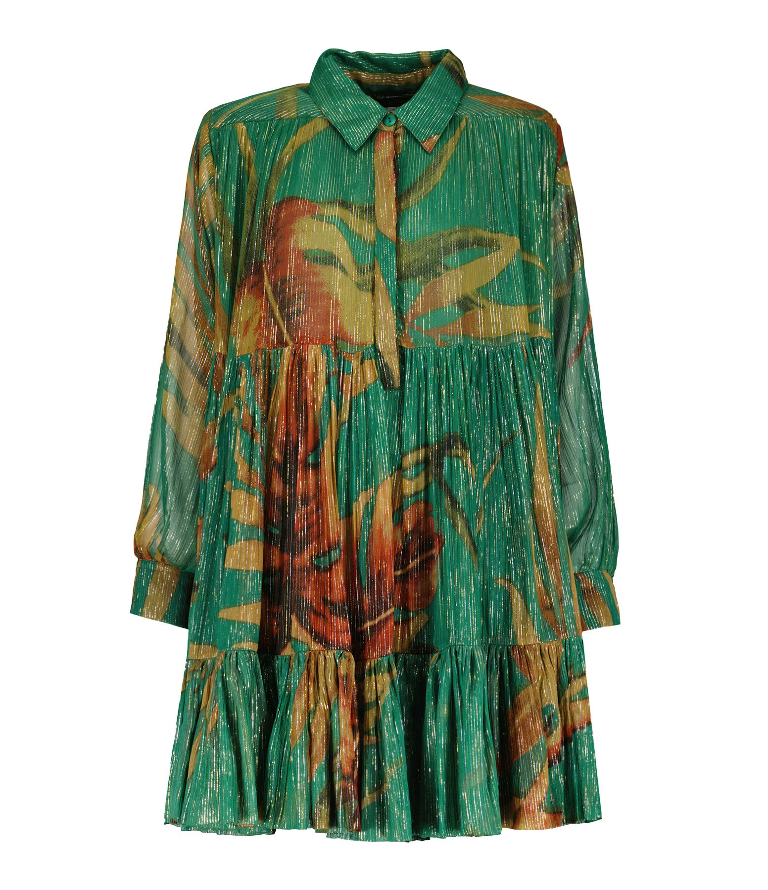 Mes Demoiselles Robe Prudance Imprimé Palmiers