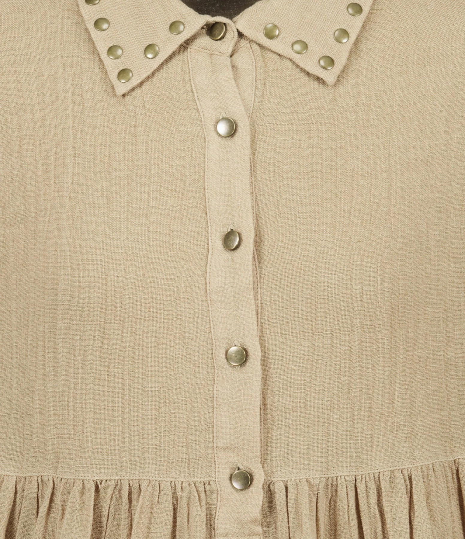 Mes Demoiselles Robe Gamine Lin Sable – Image 2