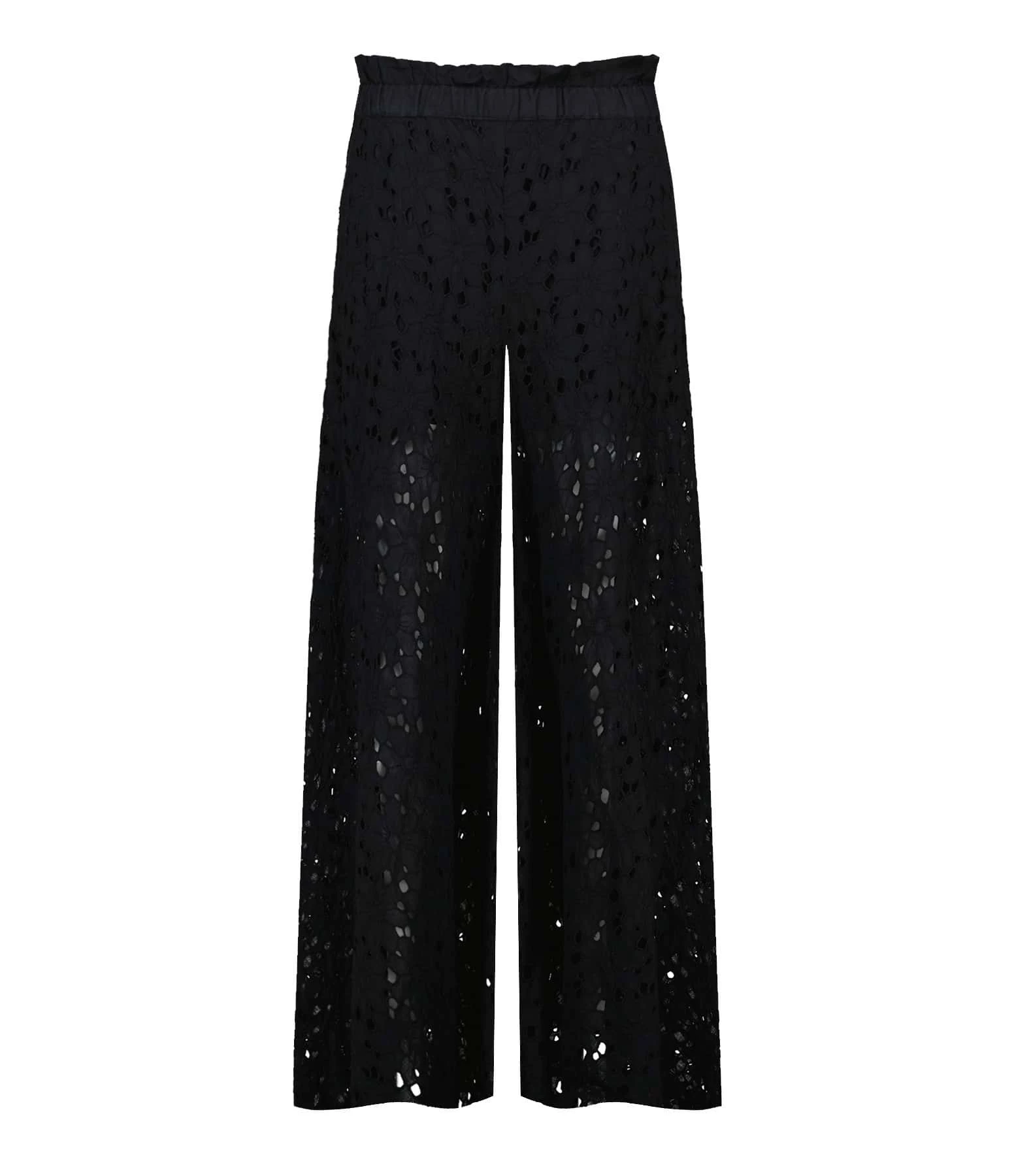 Mes Demoiselles Pantalon Larson Coton Noir 3 Mes Demoiselles Pantalon Larson Coton Noir