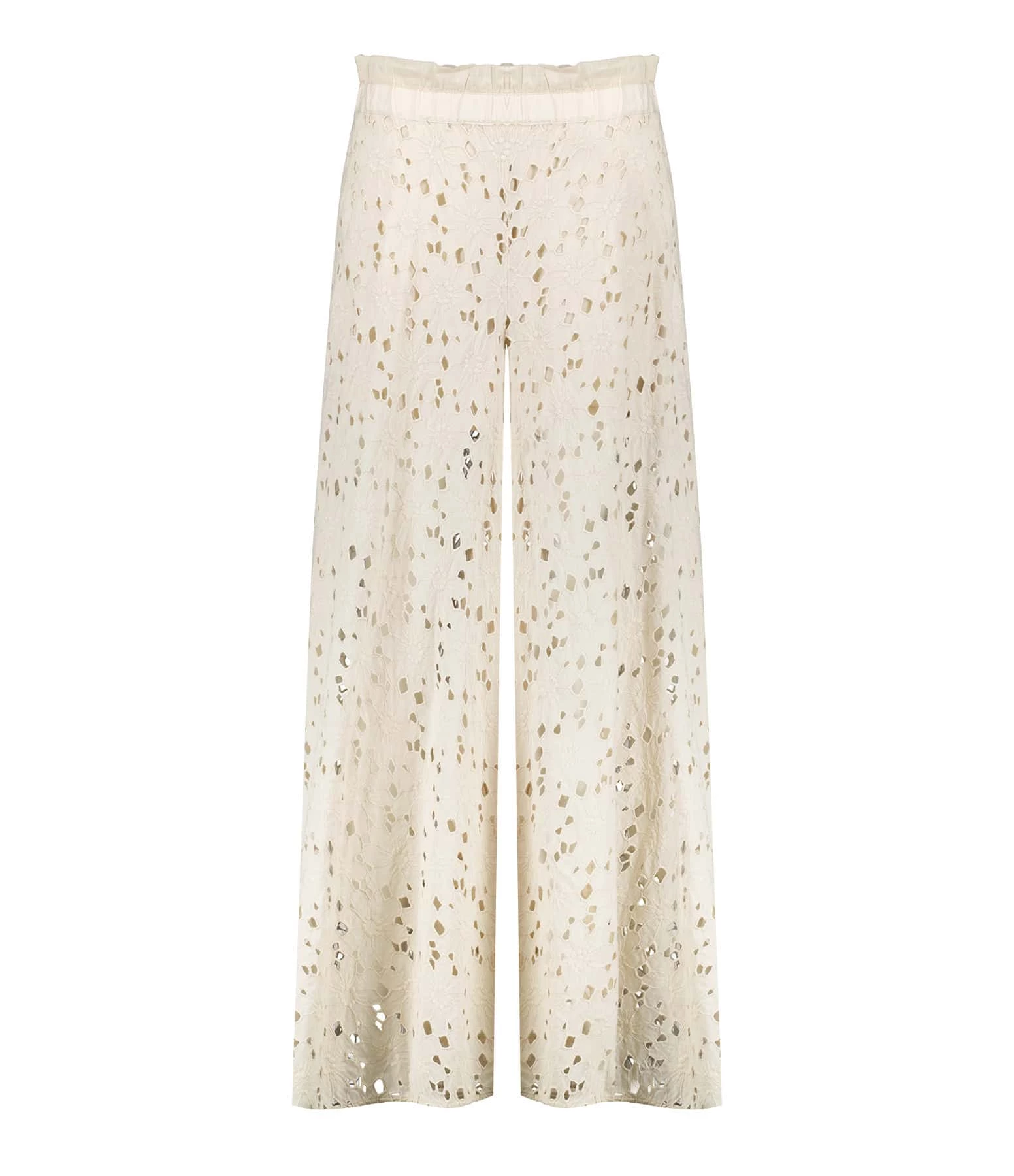 Mes Demoiselles Pantalon Larson Coton Écru